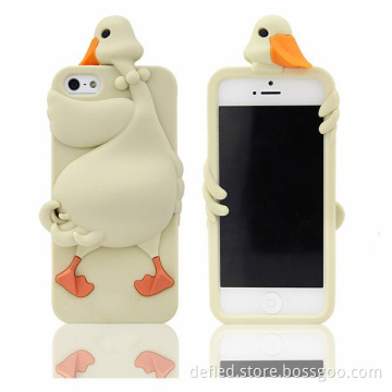 Lovely Dementia Rubber Duck Cellphone Case for iPhone